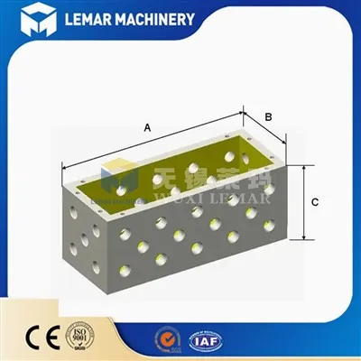 Scatola quadrata a forma di U D28 per tavolo di saldatura 3D